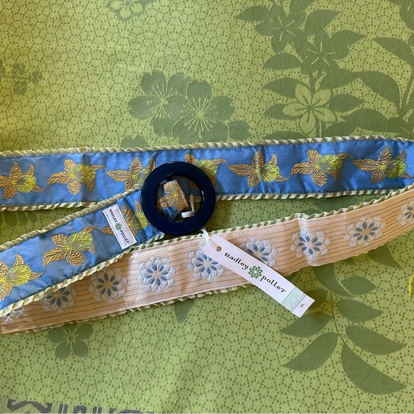 NWT Hadley Pollet Reversible Fabric Belt size XL - Picture 6 of 6